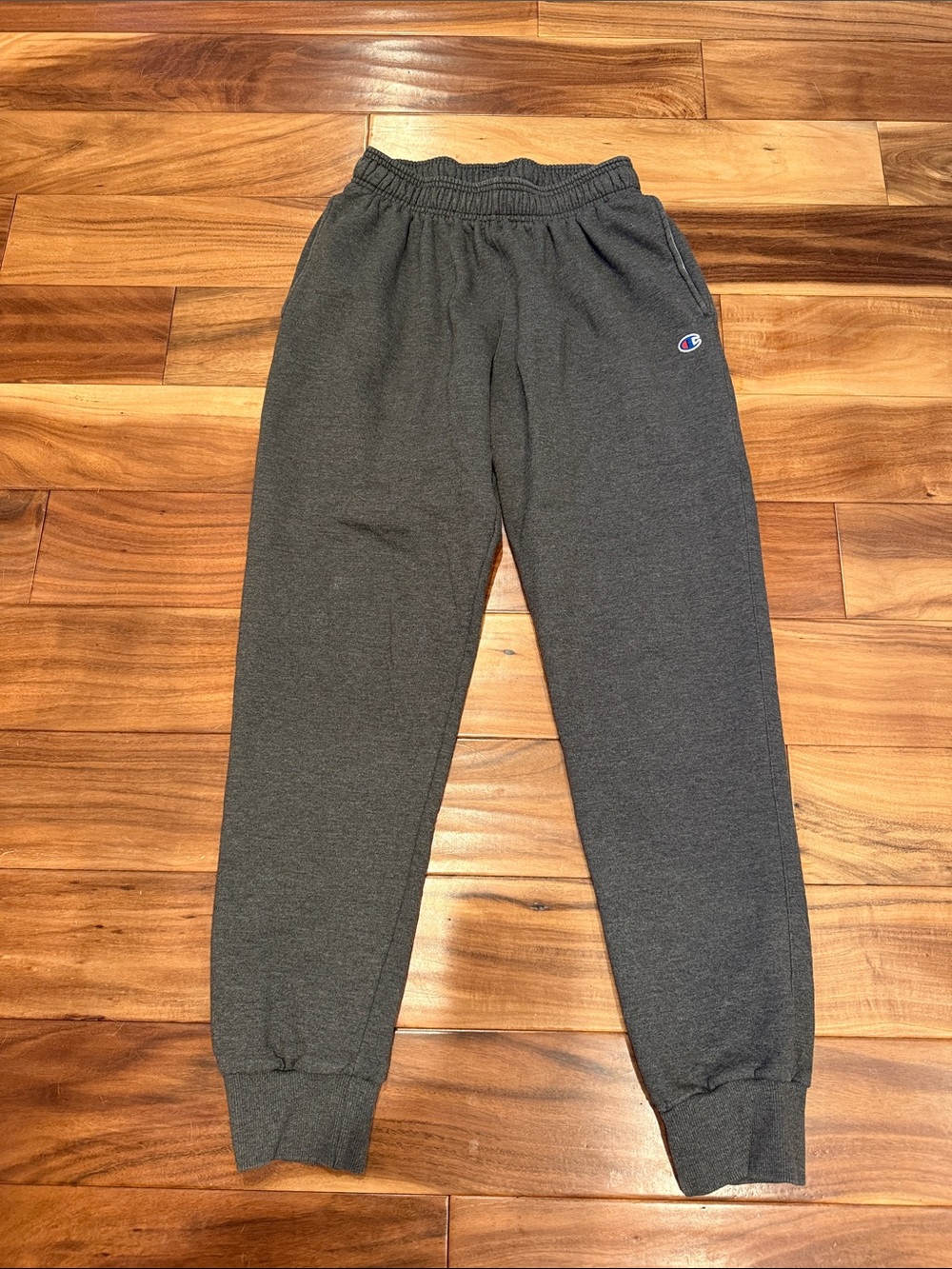 Champion Charcoal Gray Men's Fleece Jogger Sweatpants
